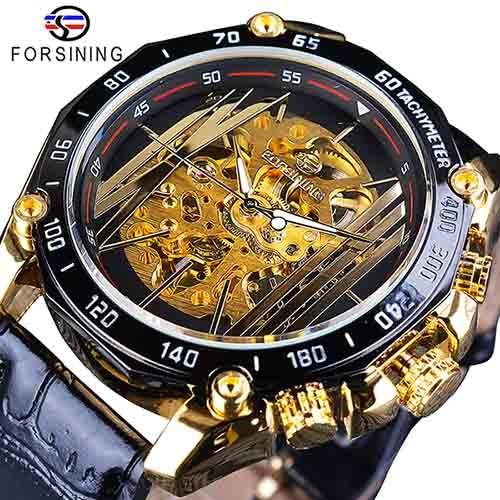 Forsining - Men's Stainless Steel Automatic Mechanical Watch