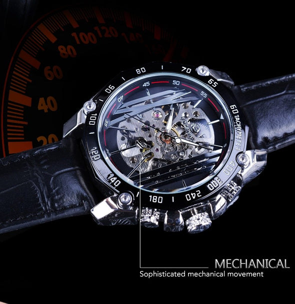 Forsining - Men's Stainless Steel Automatic Mechanical Watch