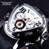 Jollynova - Automatic Racing Design Geometric Triangle Pilot Mechanical Watch