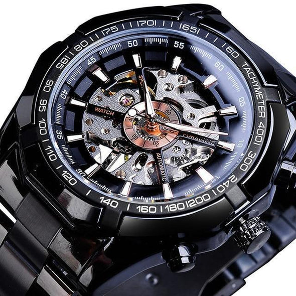 Forsining - Waterproof Transparent Mechanical Luxury Automatic Watch