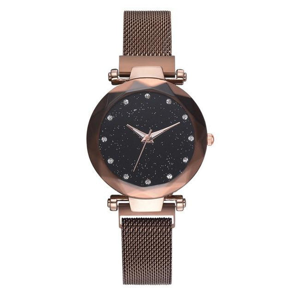 Jollynova - Magnet Starry Sky Women Quartz Watch