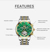 LIGE - Automatic Mechanical Tourbillon Watch