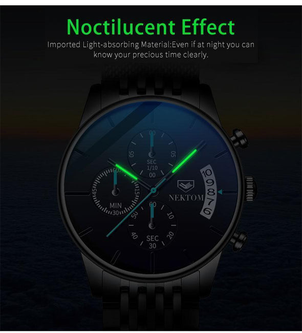 NEKTOM® Explorer Series - NT05 Waterproof Quartz Watch