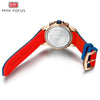 MINI FOCUS - Silicone Strap Waterproof Quartz Watch