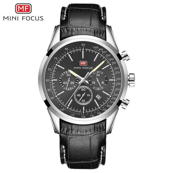 MINI FOCUS - Multifunction Sport Quartz Waterproof Watch