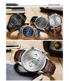 MINI FOCUS - Multifunction Sport Quartz Waterproof Watch