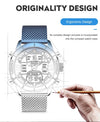 NAVIFORCE - LED Digital Display Military Sport Quartz Wrist Watch