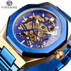 Forsining - Stainless Steel Waterproof Automatic Mechanical Watch