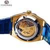 Forsining - Stainless Steel Waterproof Automatic Mechanical Watch