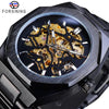 Forsining - Stainless Steel Waterproof Automatic Mechanical Watch