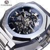 Forsining - Stainless Steel Waterproof Automatic Mechanical Watch