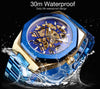 Forsining - Stainless Steel Waterproof Automatic Mechanical Watch
