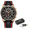 LIGE - Men‘s Luxury Military Sport Quartz Watch