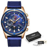 LIGE - Men‘s Luxury Military Sport Quartz Watch
