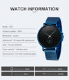 LG9915 - 2020 New Fashion Blue Waterproof Quartz Watch