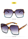 New Oversize Gradient Merk Designer Sunglasses