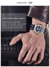 LIGE - Unique Silicone Waterproof Quartz Wrist Watch