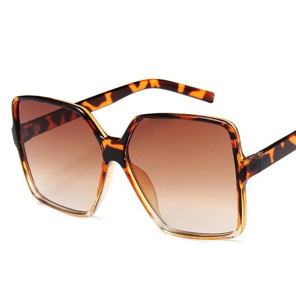 New Oversize Gradient Merk Designer Sunglasses