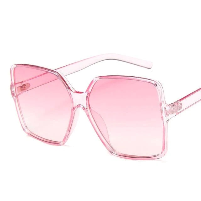 Oversize gradient sales merk designer sunglasses