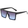 Hot Flat Top Oversized Luxury Sunglasses