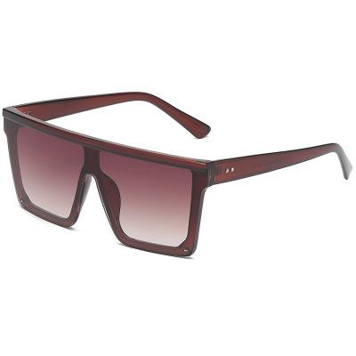 Hot Flat Top Oversized Luxury Sunglasses