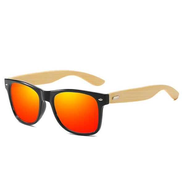 xy317 Brand Classic Wood Polarized Sunglasses Men Women Square Wooden Sun Glasses Bamboo Eyeglasses lunettes de soleil homme