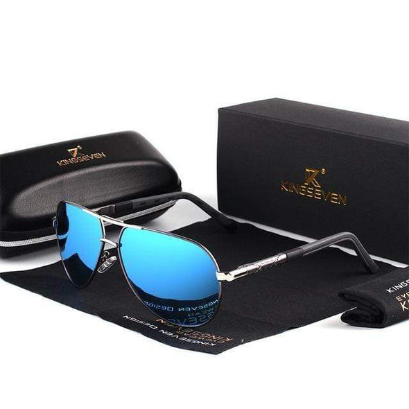 Vintage Aluminum Polarized Sunglasses