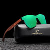 Men Natural Wooden Polarized Sunglasses