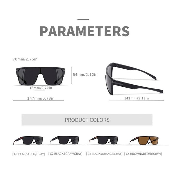 Frame Square men Sun Glasses