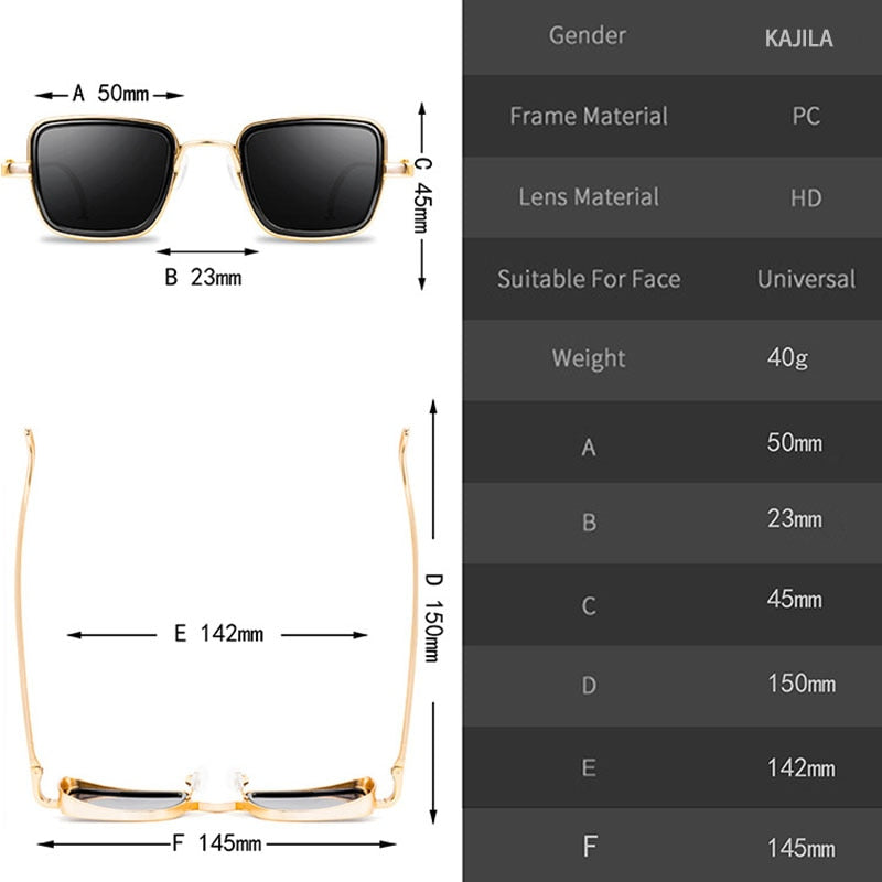 ZFYCOL Steampunk Sunglasses Men 2023 Luxury Brand Designer Retro Tren –  Jollynova