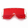 Fashion Square Sunglasses Women Mirror