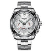 WL014 Automatic Mechanical Stainless Steel Waterproof Luminous Watch