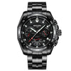 WL014 Automatic Mechanical Stainless Steel Waterproof Luminous Watch