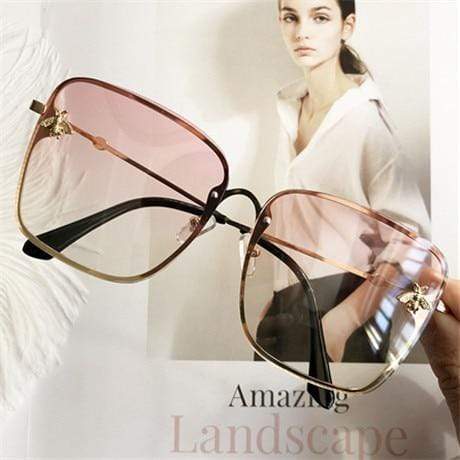 Oversize Square Sunglasses Luxury 29