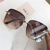 Oversize Square Sunglasses Luxury 29