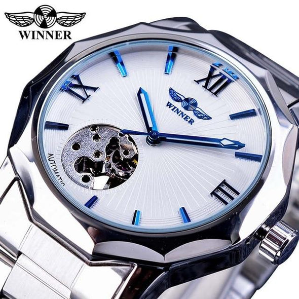 Winner - Blue Ocean Automatic Waterproof Mechanical Watch