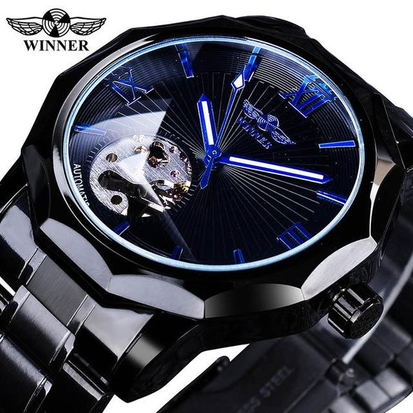 Winner - Blue Ocean Automatic Waterproof Mechanical Watch