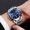 LG9810B - Sport Chronograph Waterproof Full Steel Quartz Watch