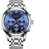 LG9810B - Sport Chronograph Waterproof Full Steel Quartz Watch
