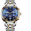 LG9810B - Sport Chronograph Waterproof Full Steel Quartz Watch
