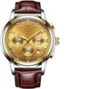LG9810B - Sport Chronograph Waterproof Full Steel Quartz Watch