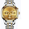 LG9810B - Sport Chronograph Waterproof Full Steel Quartz Watch