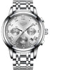 LG9810B - Sport Chronograph Waterproof Full Steel Quartz Watch