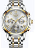 LG9810B - Sport Chronograph Waterproof Full Steel Quartz Watch