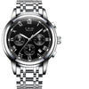 LG9810B - Sport Chronograph Waterproof Full Steel Quartz Watch