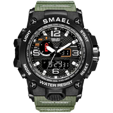 Military 50m Waterproof Sports Digital Watch