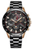 LG8816 - Stainless Steel Sports Chronograph Quartz Watch