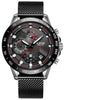 LG8816M - Stainless Steel Sports Chronograph Quartz Watch