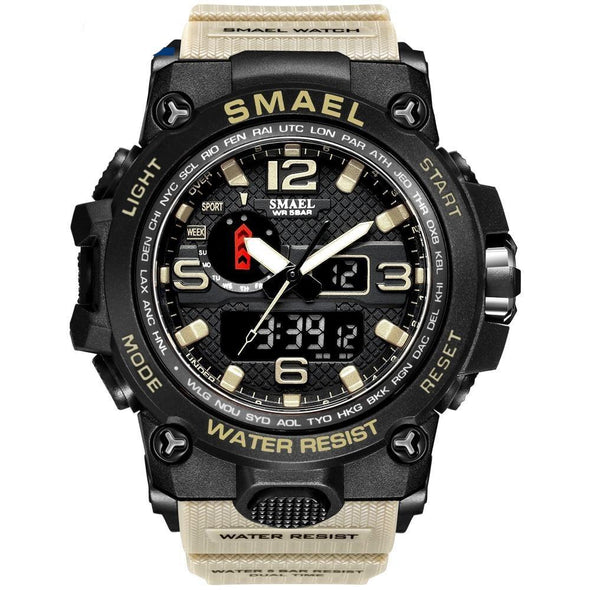 Military 50m Waterproof Sports Digital Watch