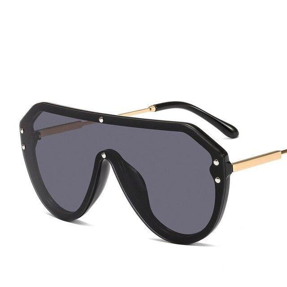 new arrival  futuristic sunglasses women uv400 fendii sunglasses large oversized shades for women oculos de sol feminino